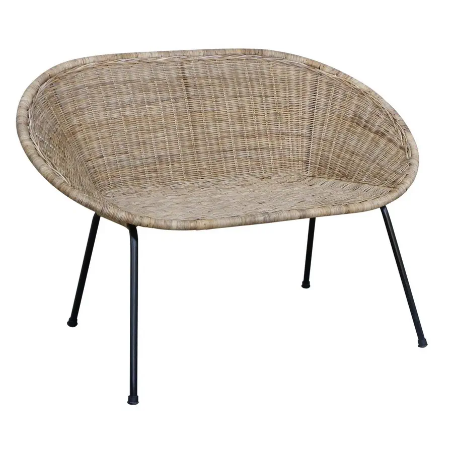 ספסל מראטן לגינה דגם Birdy Bench מתצוגה