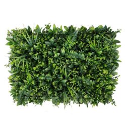 חיפוי קיר מצמחייה מלאכותית – 40×60 ס"מ דגם B