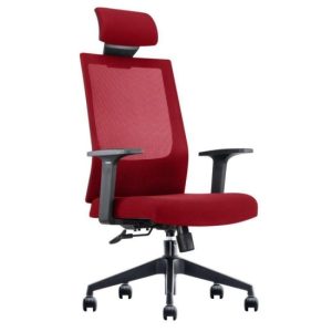 כיסא משרדי Q213A – ארגונומי אדום