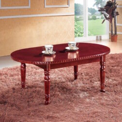 שולחן קפה סלון עץ וינטג'  110 ס"מ בעיצוב רטרו A602