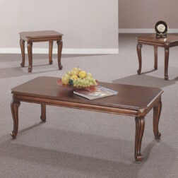 שולחן קפה סלון עץ וינטג'  122 ס"מ בעיצוב רטרו B0792