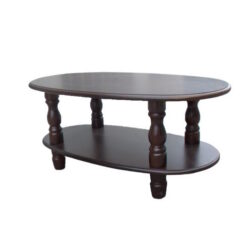 שולחן קפה לסלון מעץ שחור SCH-02 -  108*60