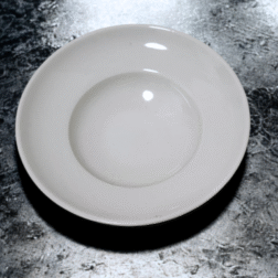 צלחת מיני פסטה – פורצלן לבן - 13ס"מ או 15 ס"מ