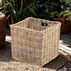 סלסלה מראטן מרובעת דגם PNT-77 Box