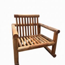 Alternative view of כורסא מעץ טיק – דגם Sensei
