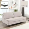 ספה מעוצבת נפתחת למיטה עם מזרן 140*190 ס"מ דגם LYON